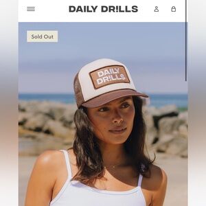 Daily Drills *SOLD OUT patch trucker hat